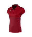 Team 16 Womens Polo CC - Red/Scarlett