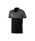 Team 16 Mens Polo - Black/Grey