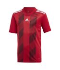 Youth Striped Jersey - Power Red/White