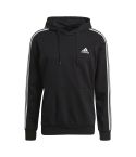 Essentials 3-Stripes Hoodie - Black