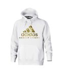 Combat Sports Hoodie - White/Gold