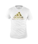 Combat Sports Tee - White/Gold