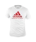 Combat Sports Tee - White/Red