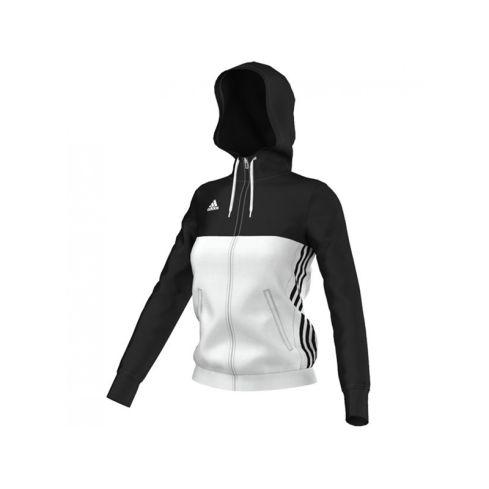 Team 16 Womens Hoody - Black/White