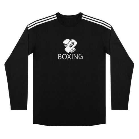 Boxing Full Sleeve T-shirt - Black