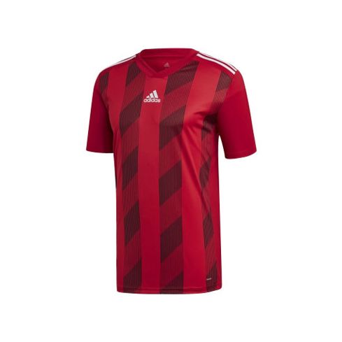 Striped Jersey - Power Red/White