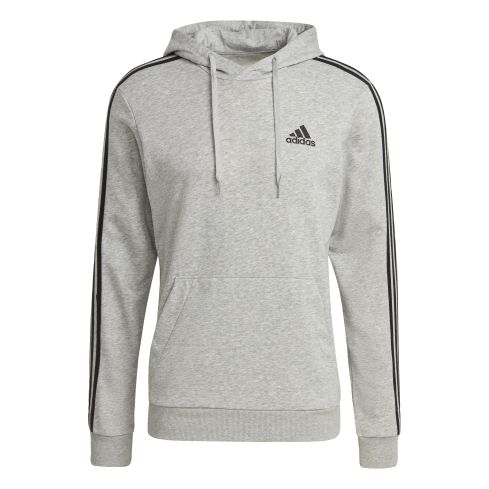 Essentials 3-Stripes Hoodie - Grey