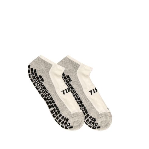 Tuff Ankle Grip Socks - White