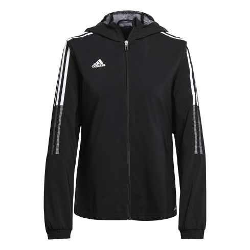 Tiro Womens Windbreaker - Black